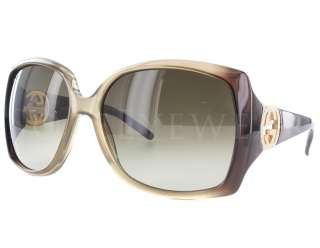 NEW Gucci GG 3503S WOSCC 3503 WSO Shiny Brown / Dark Brown Sunglasses 