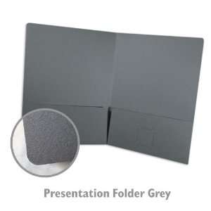  Presentation Folder Grey Folders   250/Carton Office 