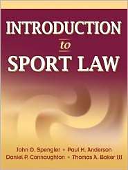 Introduction to Sport Law, (0736065326), John O. Spengler, Textbooks 