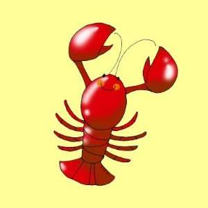  Cute red lobster Stickers: Arts, Crafts & Sewing