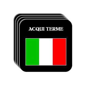  Italy   ACQUI TERME Set of 4 Mini Mousepad Coasters 