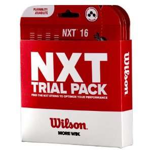  Wilson NXT Tennis String Trial 4 Pack