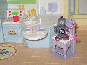 Loving Family Sweet Sounds doll house Kasey Robot~Talks  