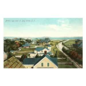  Bay Shore, Long Island, New York Premium Poster Print 