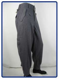 WW2 German Fallschirmjager Blue grey Jump Trousers M  
