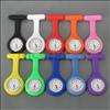 New Silicone Nurse Brooch Watch Tunic Quartz Pocket Size 10 Colors for 