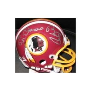 Dave Butz autographed Football Mini Helmet (Washington 