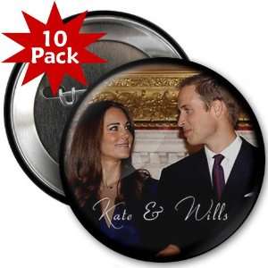  Prince William Kate Middleton Royal Wedding 10 Pack of 2 