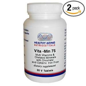  Healthy Aging Nutraceuticals Vita  Min 75 Multi Vitamins 