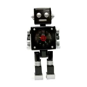  Robot Character Clock   Black Robot Clock Toys & Games