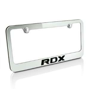 Acura RDX Chrome Brass License Plate Frame