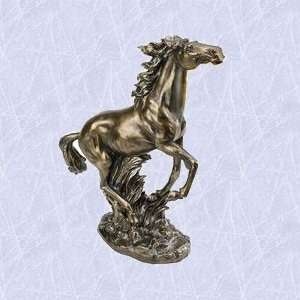  Majestic wild mustang statue stallion horse sculpture 