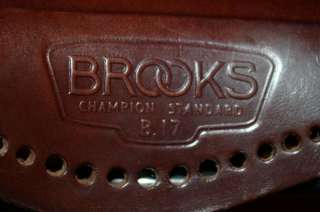 BROOKS B17 Champion Standard IMPERIAL Saddle   cut out Brown leather 