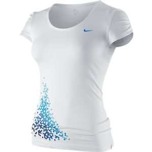  NIKE SET POINT GRAPHIC KNIT TOP (WOMENS): Sports 