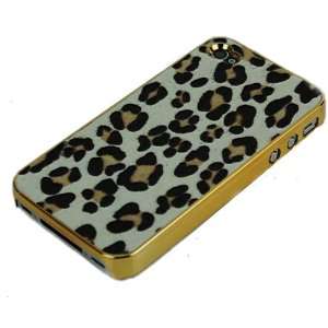   Plating Plastic Back Case For iPhone 4 4S Protective Cell Phones
