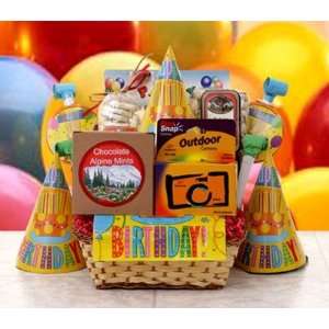 Happy Birthday Surprise Gift Basket Grocery & Gourmet Food