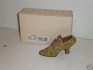 NOSTALGIA RESIN COLLECTIBLE SHOE NEW IN BOX  