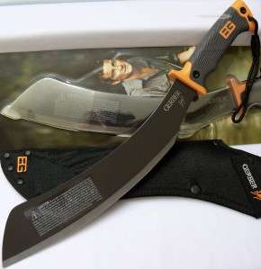 Gerber Bear Grylls Parang Machete Carbon Steel Knife  