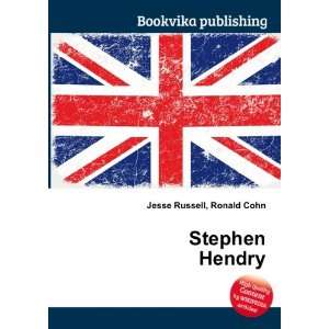  Stephen Hendry: Ronald Cohn Jesse Russell: Books