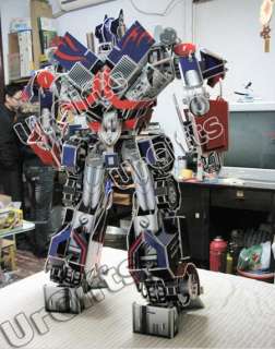 Paper 3D Puzzle Robot Model Transformer Optimus Prime  