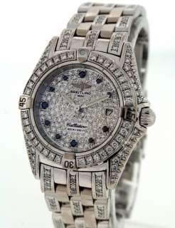 Breitling Calisto $80,000 ALL Diamond 18k LIMITED watch  