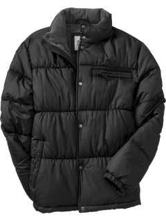 OLD NAVY MENS QUILTED FROST FREE WINTER PUFFER JACKETS 