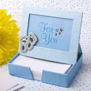  Baby Keepsake: adorable blue place card photo frame and 
