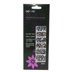  Adoro Glam up Instant Nail Wrap #001 2012/03 Beauty