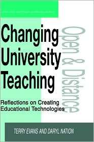 Changing University Teaching, (0749430346), Terry Evans, Textbooks 