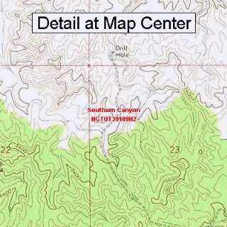  Map   Southam Canyon, Utah (Folded/Waterproof): Sports & Outdoors