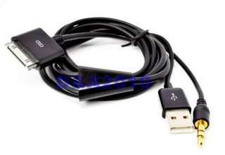   AUX Audio Charger Car Cable iPod iPhone 4G 4GS 3G iPad 2 iTouch  