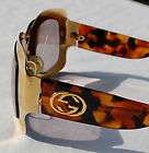 AUTHENTIC VINTAGE GUCCI GOLD TONE KEYCHAIN NO FAKE EX  
