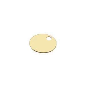  Lucky Line Products 26013 Solid Brass Tags 1 3/8 , 100/Box 