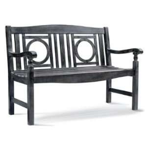  Weathered Outdoor Bench   White   Grandin Road: Patio 