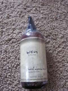 Up for auction is a NIP 16oz WEN sweet almond mint cleansing 