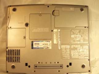 Dell Latitude D600 1.3ghz 14 1Gb Ram DVDCDRW laptop wifi  