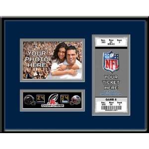 New England Patriots 2011 AFC Championship Game Your 4x6 