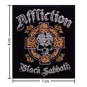3pcs the Affliction Music Band Logo Ii Embroidered Iron on Patches Kid 