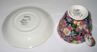 ROYAL WINTON 1953 FLORENCE CHINTZ RALEIGH CUP & SAUCER  