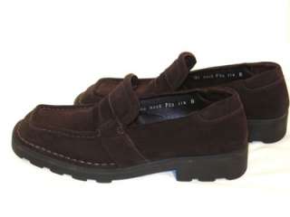 SALVATORE FERRAGAMO Suede Leather Loafers 11.5D $475  