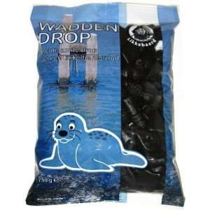 Wadden Drop Sea Salt Licorice 1.5 Pounds  Grocery 
