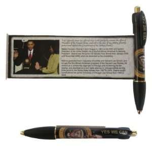  President Barack Obama Commemorative Collector Banner Pen 
