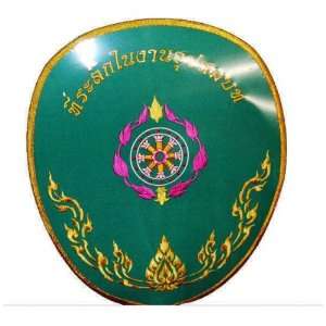  Thai Buddhist Ceremonial Fan G1 14 x 16