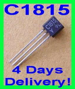 100 x 2SC1815 C1815 Toshiba Transistor 4 Days Delivery  