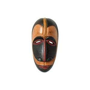  NOVICA Ivoirian wood African mask, Guro Wisdom Home 