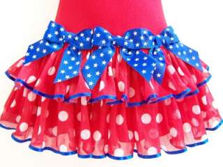 NEW Girls 4TH OF JULY SPARKLE Size 2T TuTu bOuTiQuE Dress NWT 
