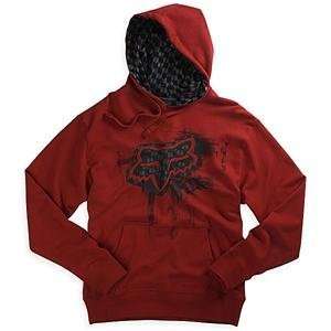  Fox Racing Youth Network Hoody   X Large/Red: Automotive