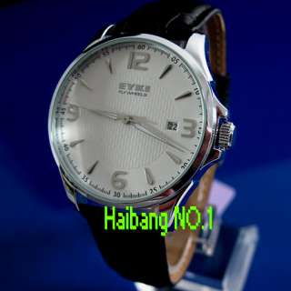 New Mens Mechanical Casual Automatic Date Leather Wrist Watch GIFT 