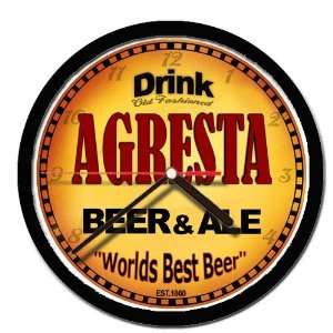  AGRESTA beer and ale wall clock: Everything Else