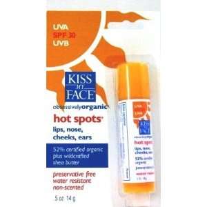  Kiss My Face Hot Spots SPF #30 .5 oz. (3 Pack) with Free Nail File 